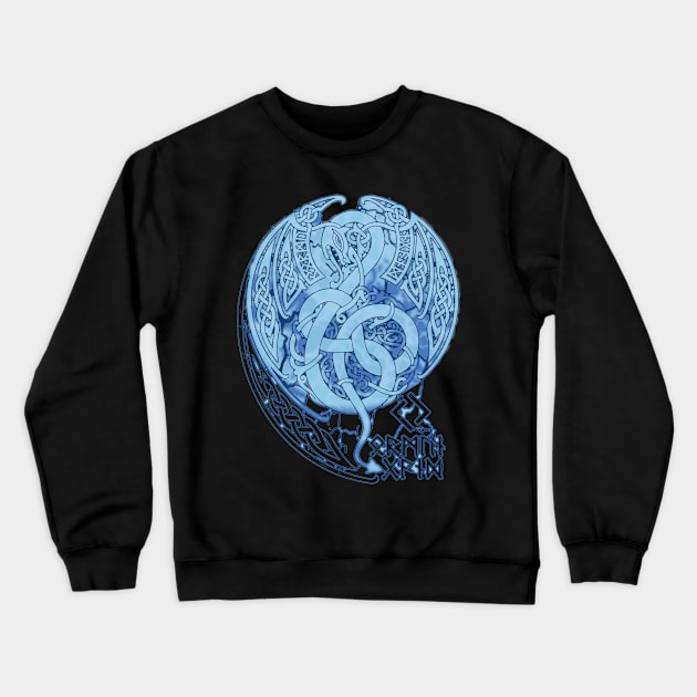 JORMUNGANDR Crewneck Sweatshirt by RAIDHO